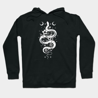 Serpent Spell - White Hoodie